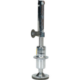 Chrome Steel Leveling Jack LJ-9 4-1/2"" to 13-1/2"" 5000 Lb. Cap.
