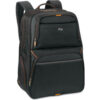 SOLO® Urban Backpack 17.3"" 11 3/4 x 8 x 17 1/2 Black/Orange