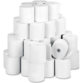 PM Company® Paper Rolls 05479 3"" x 150' White 50 Rolls/Carton