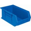 Global Industrial™ Plastic Stack & Hang Bin 8-1/4""W x 13-5/8""L x 6""H Blue