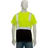 OccuNomix Class 2 Classic Black Bottom T-Shirt with Pocket Yellow 3XL LUX-SSETPBK-Y3X
