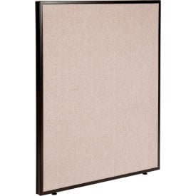 Interion® Office Partition Panel 36-1/4""W x 42""H Tan