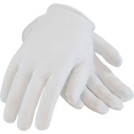 PIP 97-501 Light Weight Inspection Gloves Unhemmed Cotton Ladies 12 Pairs