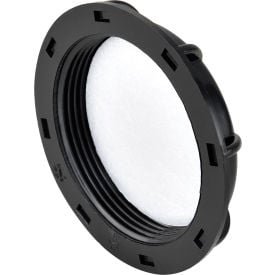 Global Industrial™ Polypropylene 2"" Female NPS Pipe Thread Shallow Dust Cap