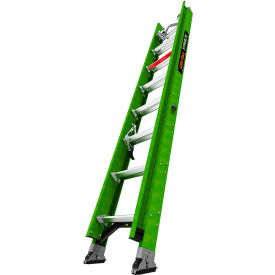 Little Giant® Hyperlite Extension Ladder w/ Cable Hooks & V-Rung 16' Type IAA 375 lb. Cap.