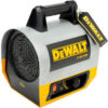 DeWALT® Portable Forced Air Electric Heater W/ Adjustable Thermostat 120V 1 Phase 1650 Watt