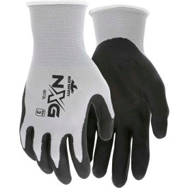 Memphis™ 9673M Nitrile Dipped Foam Gloves Medium Gray/Black 13 Gauge 1 Pair
