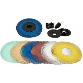 3M™ Scotch-Brite™ Radial Bristle Brush 6"" x 1/2"" x 1""  Ceramic 50 Grit