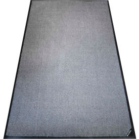 Global Industrial™ Plush Entrance Mat 3/8"" Thick 3'Wx5'L Gray
