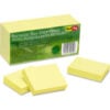 Redi-Tag® 1 Recycled Notes 25700 1-1/2"" x 2"" Yellow 100 Sheets 12/Pack