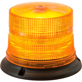 Buyers Amber 8 LED Beacon Light 6.625"" Diameter x 4.875"" Tall - SL685ALP