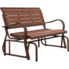 Lifetime® Glider Bench Mocha Brown