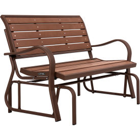 Lifetime® Glider Bench Mocha Brown