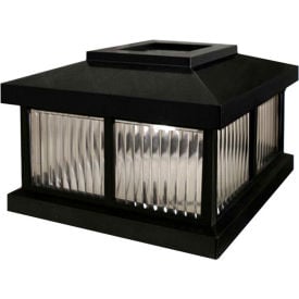 Mayne Solar Cap LZM-625-B - Black for Mailbox Post