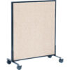Interion® Mobile Office Partition Panel 36-1/4""W x 45""H Tan