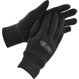 Global Industrial™ Cotton Jersey Gloves Brown Ladies' 12 Pairs