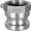2"" Aluminum Camlock Fitting - Male Coupler x FPT Thread