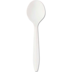 Boardwalk® MWPPSS Soup Spoons Polypropylene  White 1000/Carton
