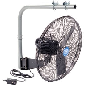 Global Industrial™ 24"" Outdoor Rated Industrial I Beam Fan 2 Speed 7700 CFM 3/10 HP