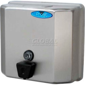 Frost Wall Mount Manual Profile Liquid Soap Dispenser - Stainless - 711