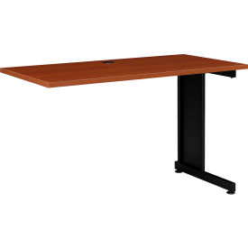 Interion® 48""W Right Handed Return Table Cherry