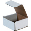 Global Industrial™ Corrugated Mailers 4""L x 4""W x 2""H White