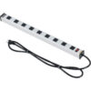 Global Industrial™ Power Strip 9 Outlets 15A 25""L 6' Cord
