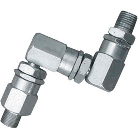 American Forge & Foundry Z Swivel 360 Degree 1/4"" NPT(M) X 1/4"" NPT(M) Heavy Duty Steel