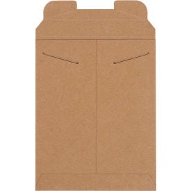 Stayflats® Tab Lock Mailers 9""W x 11-1/2""L Kraft 100/Pack