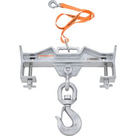 Global Industrial™ Swivel Hook Double Fork Forklift Hook Attachment 10000 Lbs. Cap.