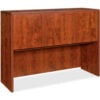 Lorell® Hutch With Doors - 48""W x 17""D x 36""H - Cherry - Essentials Series