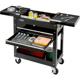 Global Industrial™ 27"" 2-Drawer Tool Cart With Sliding Top