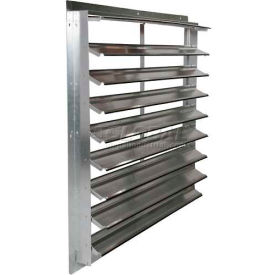 Exhaust Shutter (Double Shutter) 42"" - 556-STD-42