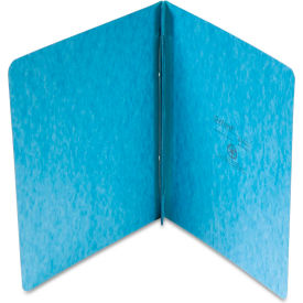 Oxford® Pressboard Report Cover 2 Prong Fastener Letter 3"" Capacity Light Blue