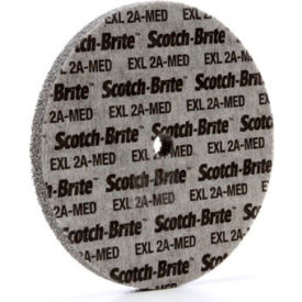 3M™ Scotch-Brite™ EXL Unitized Wheel 6"" x 1/2"" x 1/2"" Aluminum Oxide 2A MED