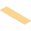 12"" X 48"" Melamine Shelf - Maple