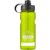 Ergodyne Chill-Its® Plastic Wide Mouth Water Bottle 1 Liter Lime 13153