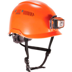 Ergodyne® Skullerz® 8975 Safety Helmet with LED Light Class C Orange