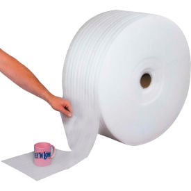 Perforated Air Foam Rolls 48""W x 250'L x 1/4"" Thick White 1 Roll