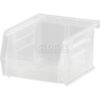 Global Industrial™ Plastic Stack & Hang Bin 4-1/8""W x 5-3/8""L x 3""H Clear
