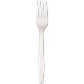 Boardwalk® BWKFORKBX Forks Polystyrene White 100/Box
