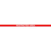 Accuform PTP217 Tough-Mark™ Heavy-Duty Message Strip Restricted Area 2""x48""