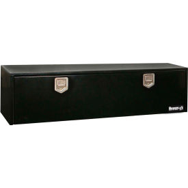 Buyers Steel Underbody Truck Box w/ Stainless Steel Rotary Paddle - Black 18x18x48 - 1702110