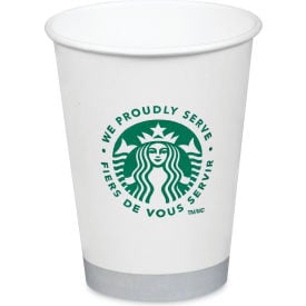 Starbucks® Hot Drink Cups 12 oz White Pack of 1000