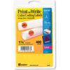 Avery® Print or Write Removable Color-Coding Labels 1-1/4"" Dia Neon Orange 400/Pack