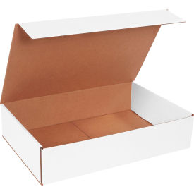 Global Industrial Corrugated Mailers 18""L x 12""W x 4""H White
