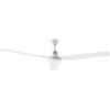 Global Industrial™ 60"" Industrial Ceiling Fan 4 Speed 9150 CFM 120V White