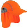 Ergodyne® Chill-Its® 6650 High Performance Hat W/ Neck Shade Orange One Size