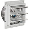 Continental Dynamics® Direct Drive 10"" Exhaust Fan W/ Shutter 3 Speed 1500CFM 1/30HP 1Phase