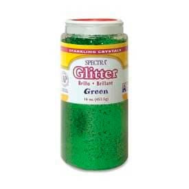 Pacon® Sparkling Crystals Glitter 16 oz. Green
